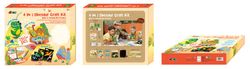 Kit Manualidades 4 en 1 Dinosaurios