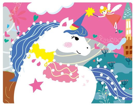 Kit de bricolage licorne 4 en 1