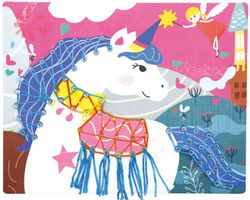 Kit de bricolage licorne 4 en 1