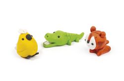 Kit Pasta de Modelar para Crear Gomas de Borrar Estilo Animales