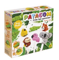 Kit Pasta de Modelar para Crear Gomas de Borrar Estilo Animales