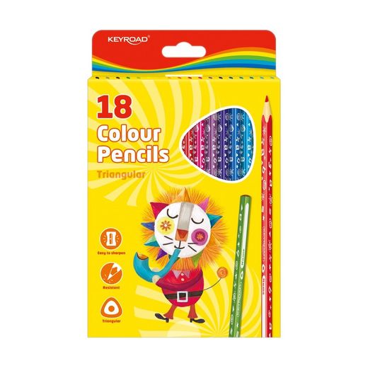 Crayons triangulaires Keyroad