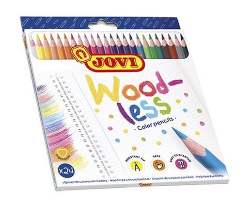 Lápices woodless de jovi. Distintos estuches.