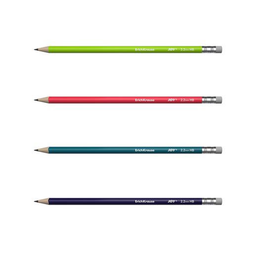 Lapiz Grafito Con Goma Joy HB