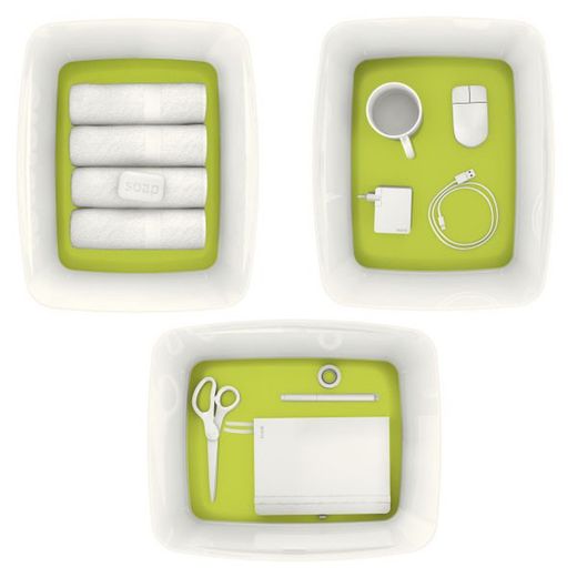 Leitz mybox® large avec couvercle. 4 couleurs