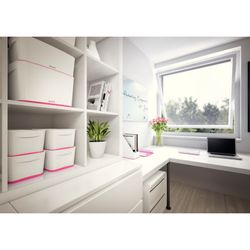 Leitz mybox® large avec couvercle. 4 couleurs