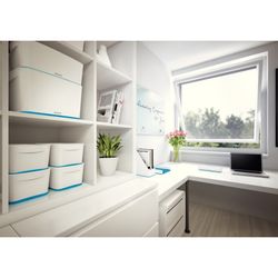 Leitz mybox® petite avec couvercle. 4 couleurs
