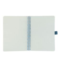 Carnet à spirales A5 80H à pois, 90 g/m², motif montagnes