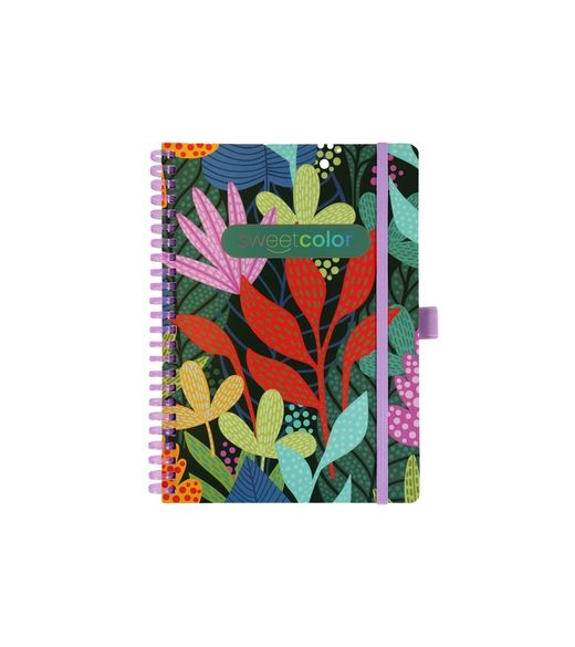 Libreta Espiral A5 80H de Puntos  90gr Tropical