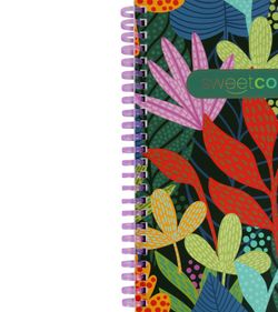 Caderno Espiral A5 80H com Bolinhas 90g Tropical