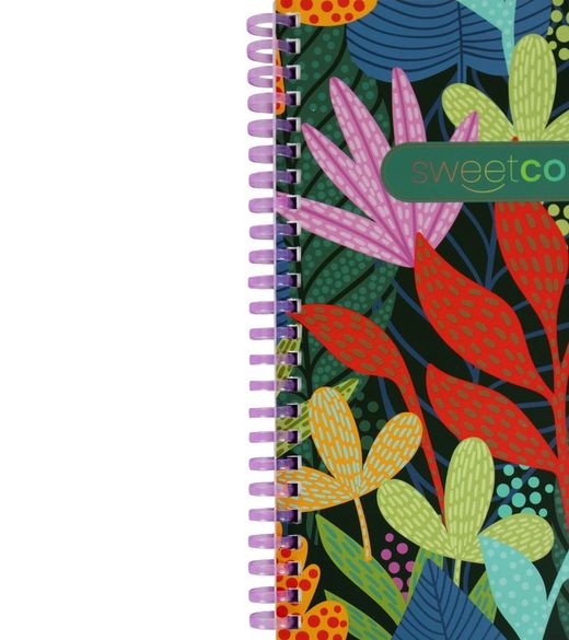 Caderno Espiral A5 80H com Bolinhas 90g Tropical