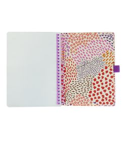 Caderno Espiral A5 80H Liso 90g Bolinhas