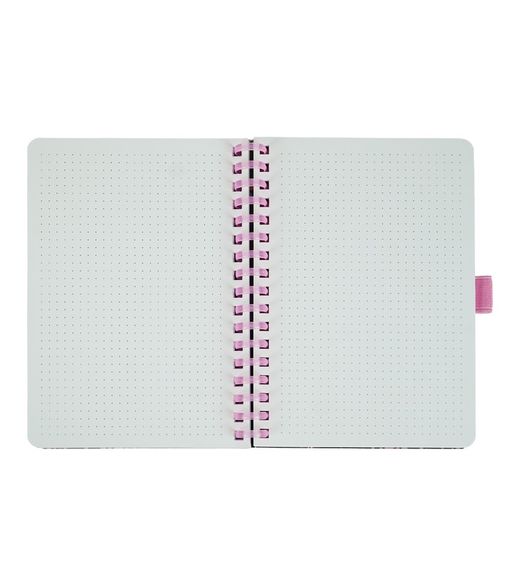 Libreta Espiral A6 80H Lisas 90gr Floral I