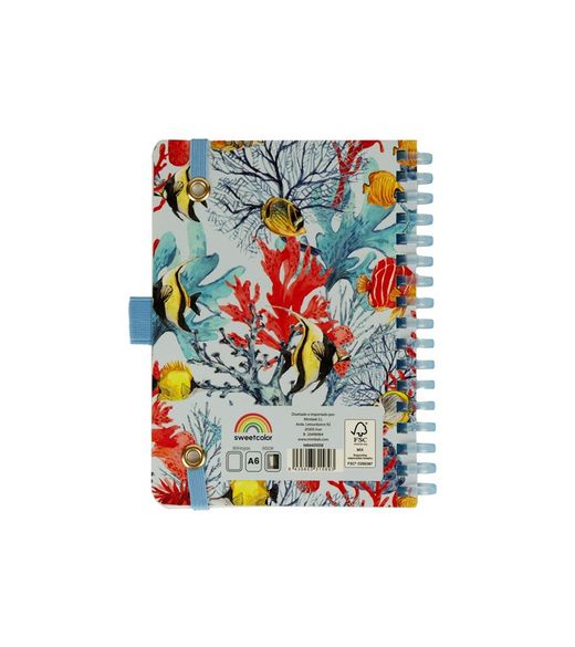 Libro Indart Para Sketch Y Dibujo A6 Portada Rígida 10.5x14.8cm Con 48