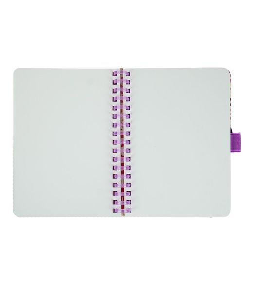 Cahier à spirales A6 80H Uni 90gr Pois
