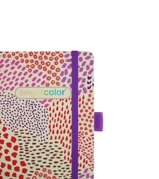 Cahier à spirales A6 80H Uni 90gr Pois