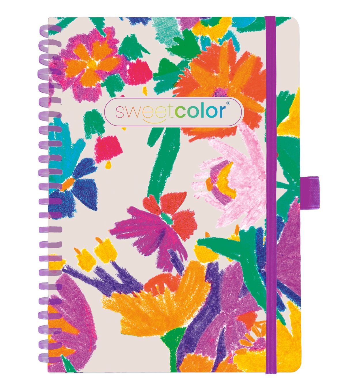 Libreta Espiral Soft A6 80H 90gr Lisa Jardín