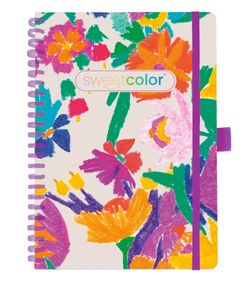 Libreta Espiral Soft A6 80H 90gr Lisa Jardín