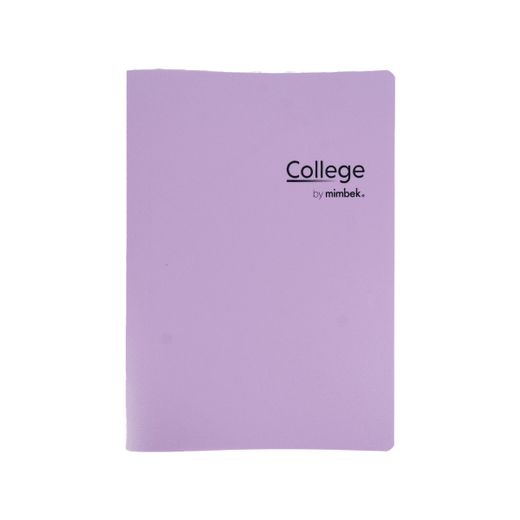 Libreta Grapada Tapa Polipropileno A4 48h 90gr Pastel