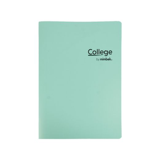 Libreta Grapada Tapa Polipropileno A4 48h 90gr Pastel