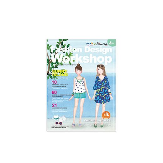 Livro de atividades. Design de Moda. Ilha do Sol.