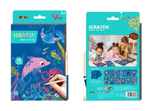 Carnet à gratter Din A5