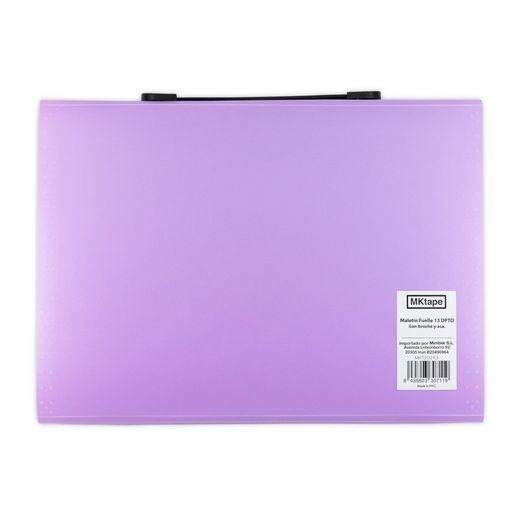 Pasta com 13 capas em pastel Mktape