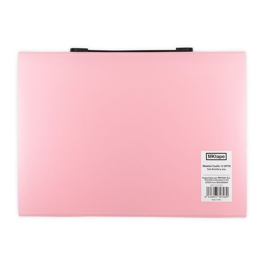 Pasta com 13 capas em pastel Mktape