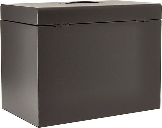 Porte-documents métallique avec 5 dossiers suspendus. 2 couleurs