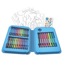 Maletín Pinturas + Rotuladores 54 Pzas.