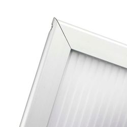 Cloison modulaire à dix limites en polycarbonate. 2 tailles