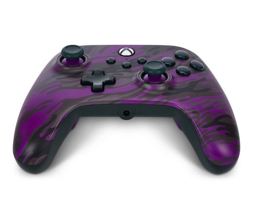 Mando alámbrico PowerA Advantage para Xbox Series X|S - Camuflaje morado
