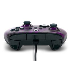 Mando alámbrico PowerA Advantage para Xbox Series X|S - Camuflaje morado
