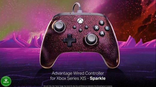 Mando alámbrico PowerA Advantage para Xbox Series X|S - Destello