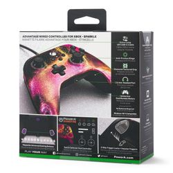 Mando alámbrico PowerA Advantage para Xbox Series X|S - Destello