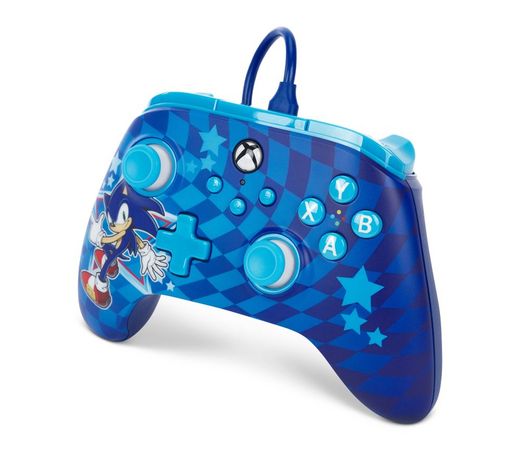 Mando alámbrico PowerA Advantage para Xbox Series X|S - Estilo Sonic