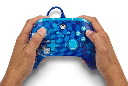 Mando alámbrico PowerA Advantage para Xbox Series X|S - Estilo Sonic