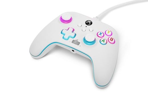 Mando con cable mejorado Spectra Infinity de PowerA para Xbox Series X|S - Blanco