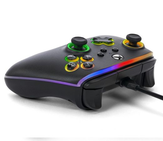 Mando con cable PowerA Advantage para Xbox Series X|S con Lumectra – Rayos