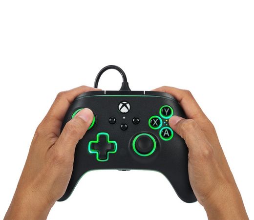 Mando con cable PowerA Advantage para Xbox Series X|S con Lumectra – Rayos