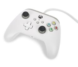 Mando con cable PowerA para Xbox Series X|S - Blanco