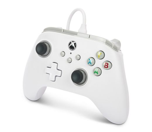 Mando con cable PowerA para Xbox Series X|S - Blanco