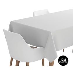 Mantel biodegradable blanco