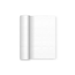 Toalha de mesa biodegradável branca