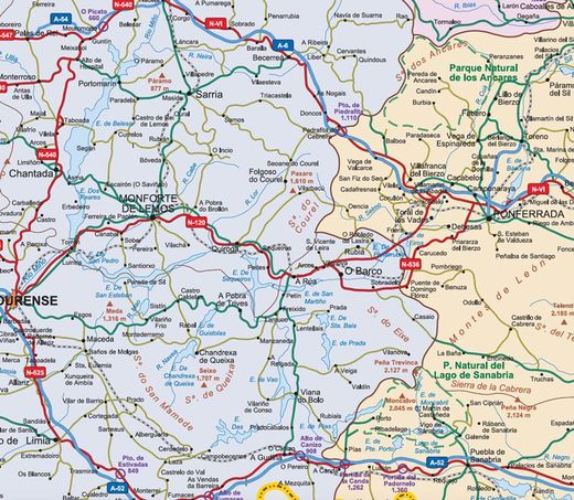 Mapas de España, Europa y mapamundi plastificados