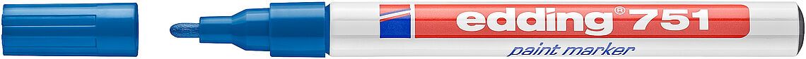 Marcador opaco Edding 751 Marcador opaco 751 Amarillo