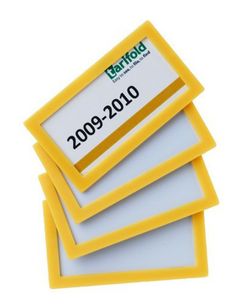 Cadres d'identification adhésifs Tarifold