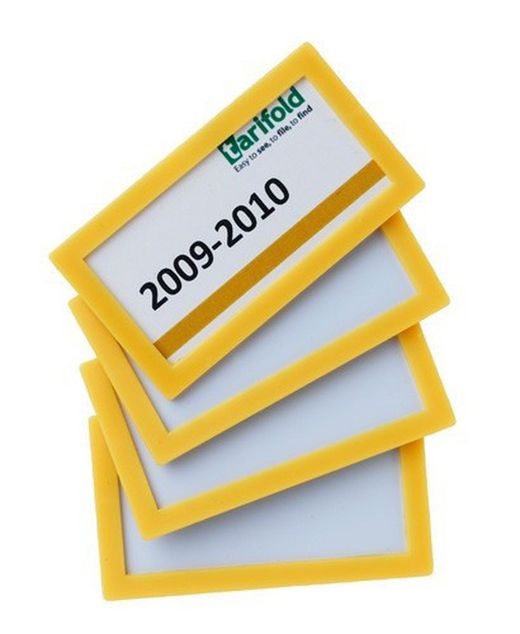 Cadres d'identification adhésifs Tarifold