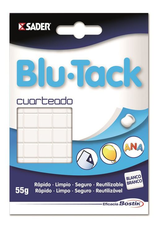 mastic adhésif blu-tack