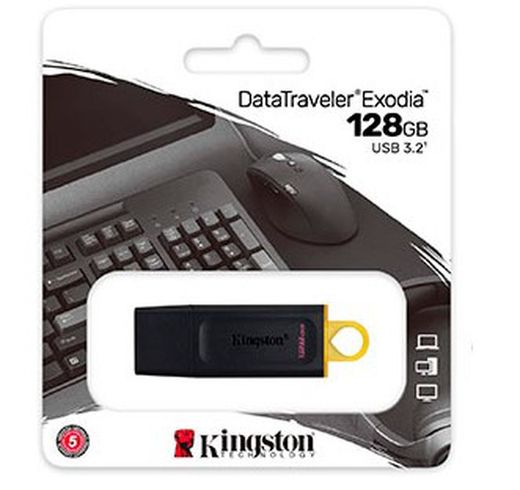 Clé USB KINGSTON Datatraveler Exodia 128 Go